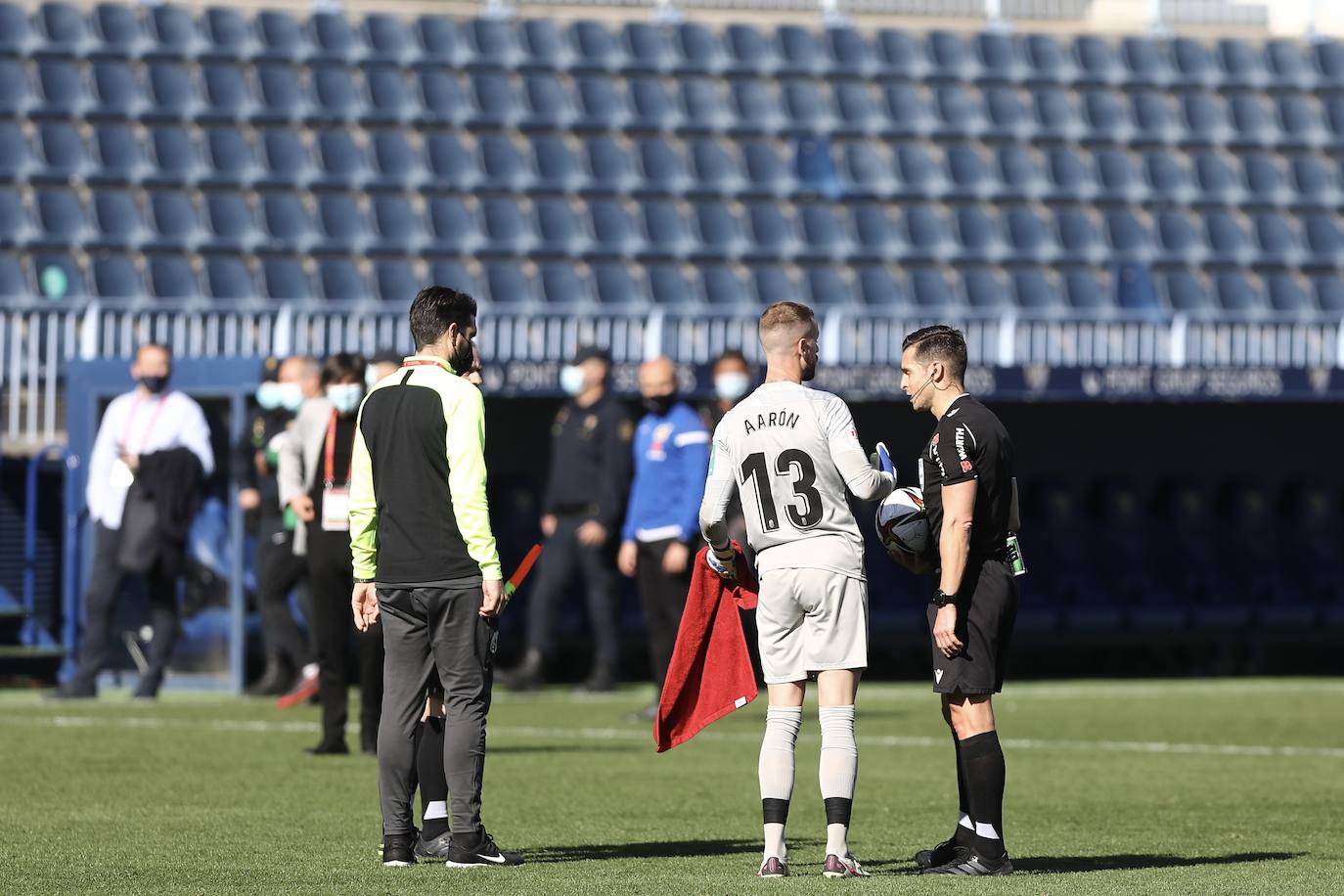Las mejores imágenes del Málaga-Granada en La Rosaleda