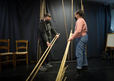 Imagen secundaria 1 - Local de ensayo de la Tetera Impro! en el Zaidín. 