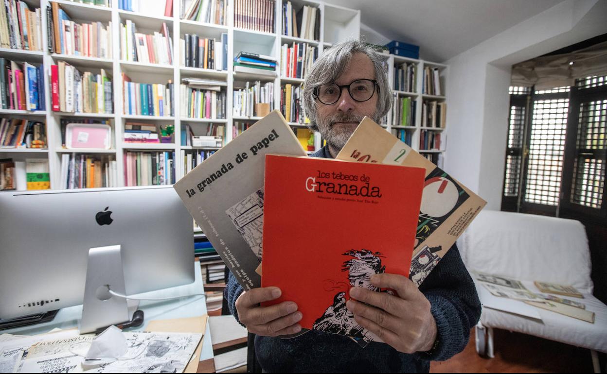José Tito Rojo repasará esta tarde en el Ateneo los orígenes del cómic en Granada.