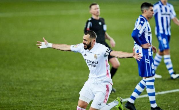 Benzema y Hazard animan al Real Madrid