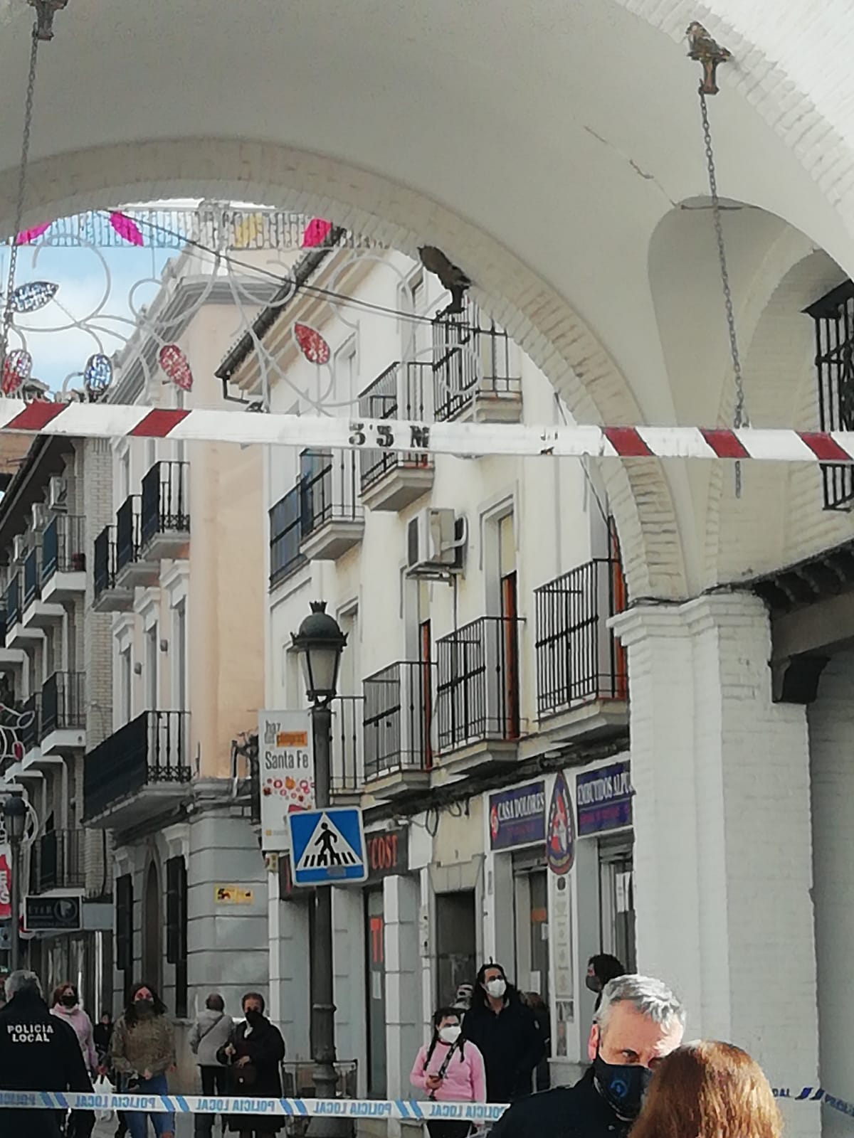 Santa Fe. El seísmo de magnitud 4,4 en la escala Richter ha generado daños materiales en el conocido como arco de Loja