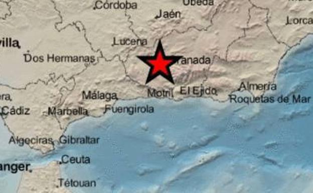 Un nuevo terremoto de 3,3 sorprende este lunes a Granada y su área metropolitana