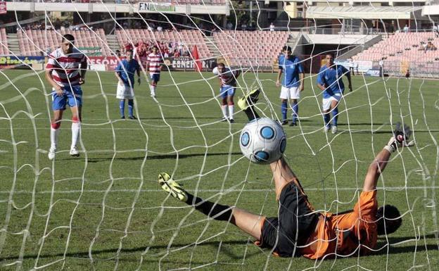 El Granada no anotaba cuatro goles en un primer tiempo desde 2009