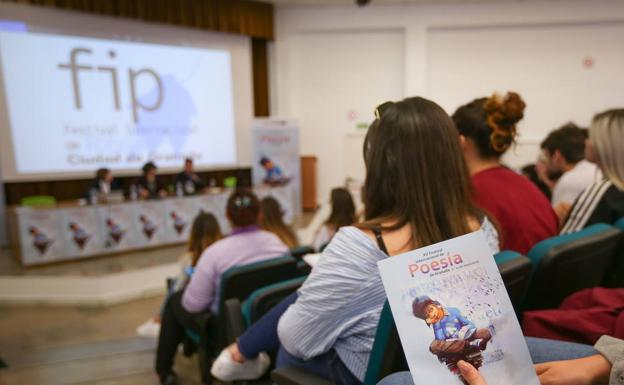 Un acto del Festival Internacional de Poesía de 2019.