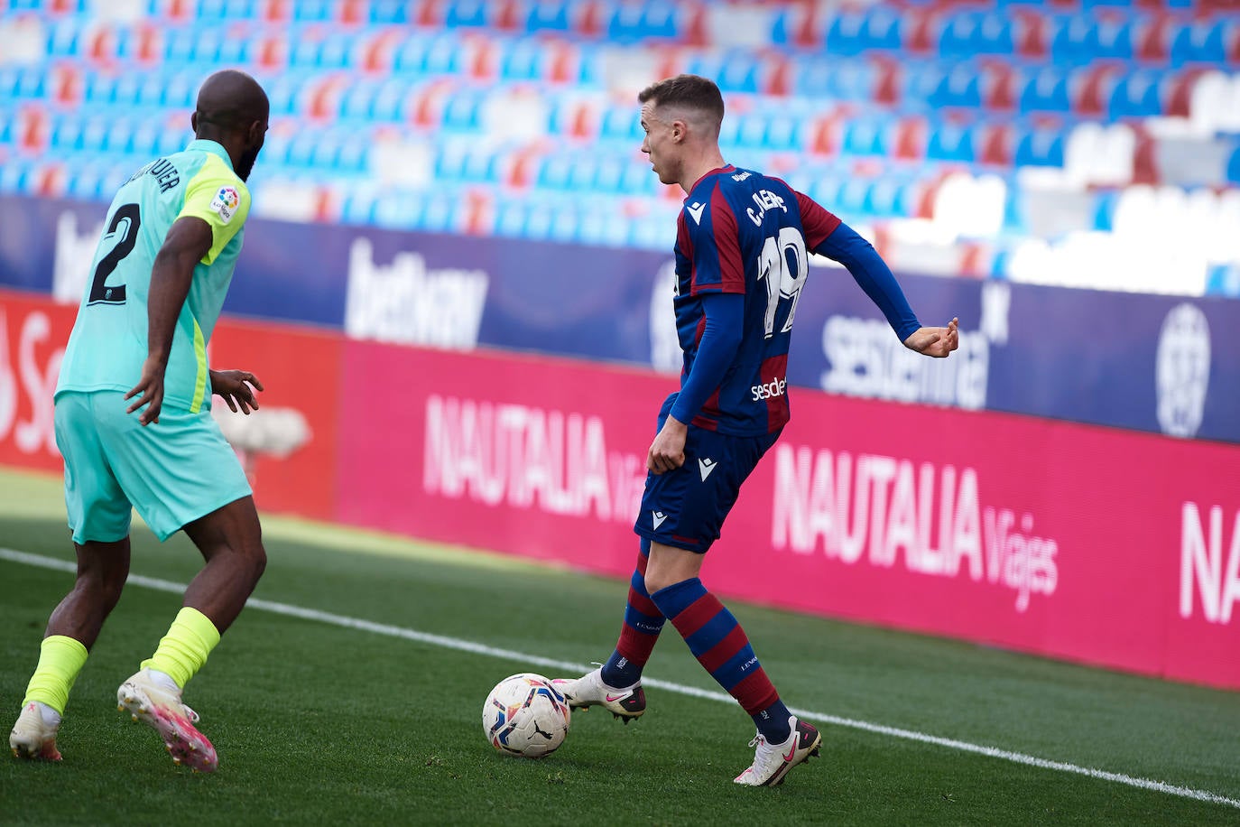 Las jugadas más interesantes del partido entre el Levante y el Granada