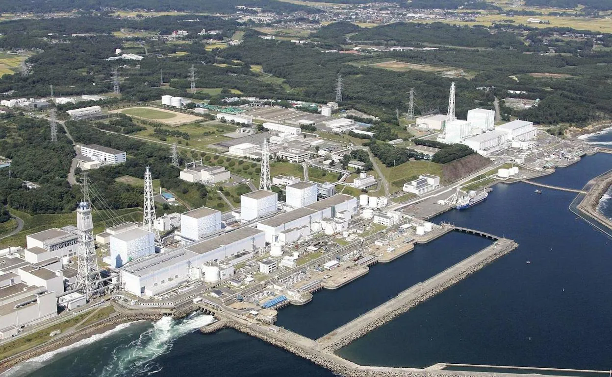 Central nuclear de Fukushima, afectada por el terremoto de 2011 en Japón. 