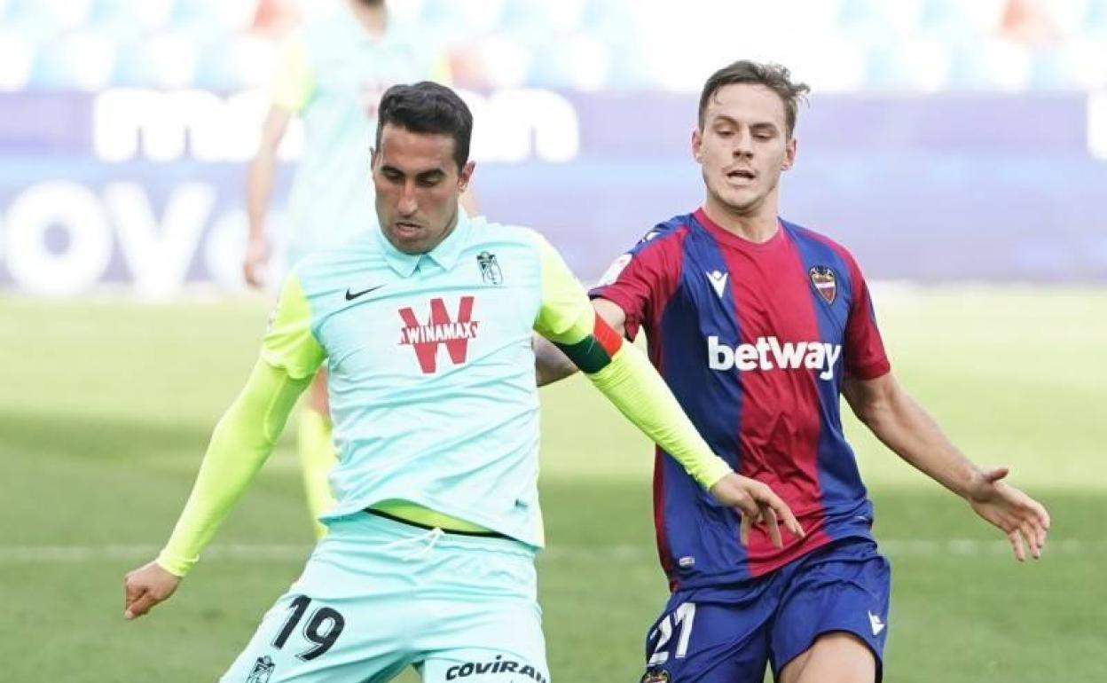 Montoro, con el Levante. 