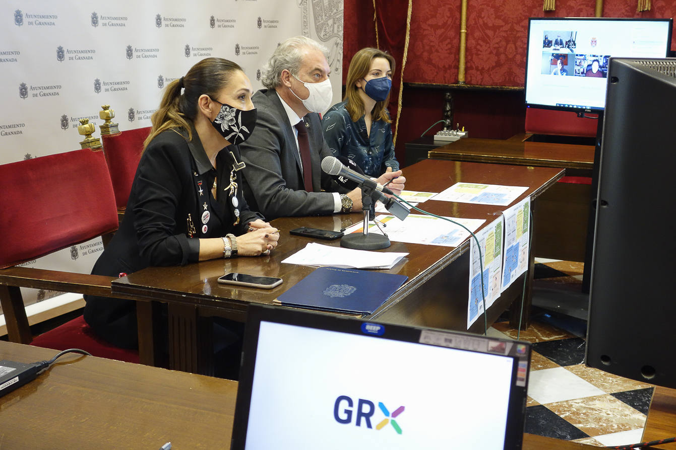 Presentación virtual del programa inpulsado por el Ayuntamiento de Granada. 