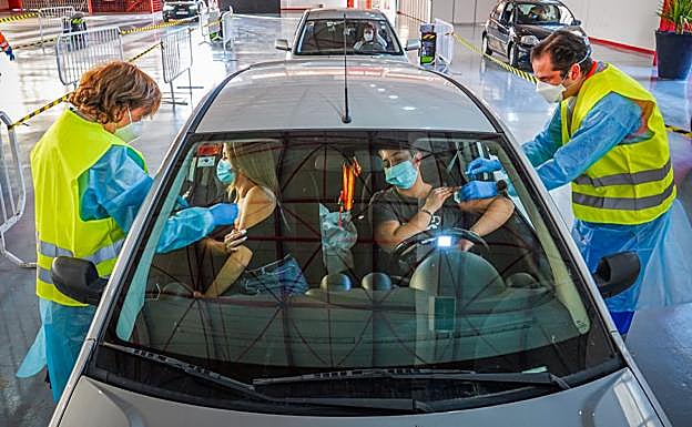 Vacunación durante el día de hoy en Fermasa.