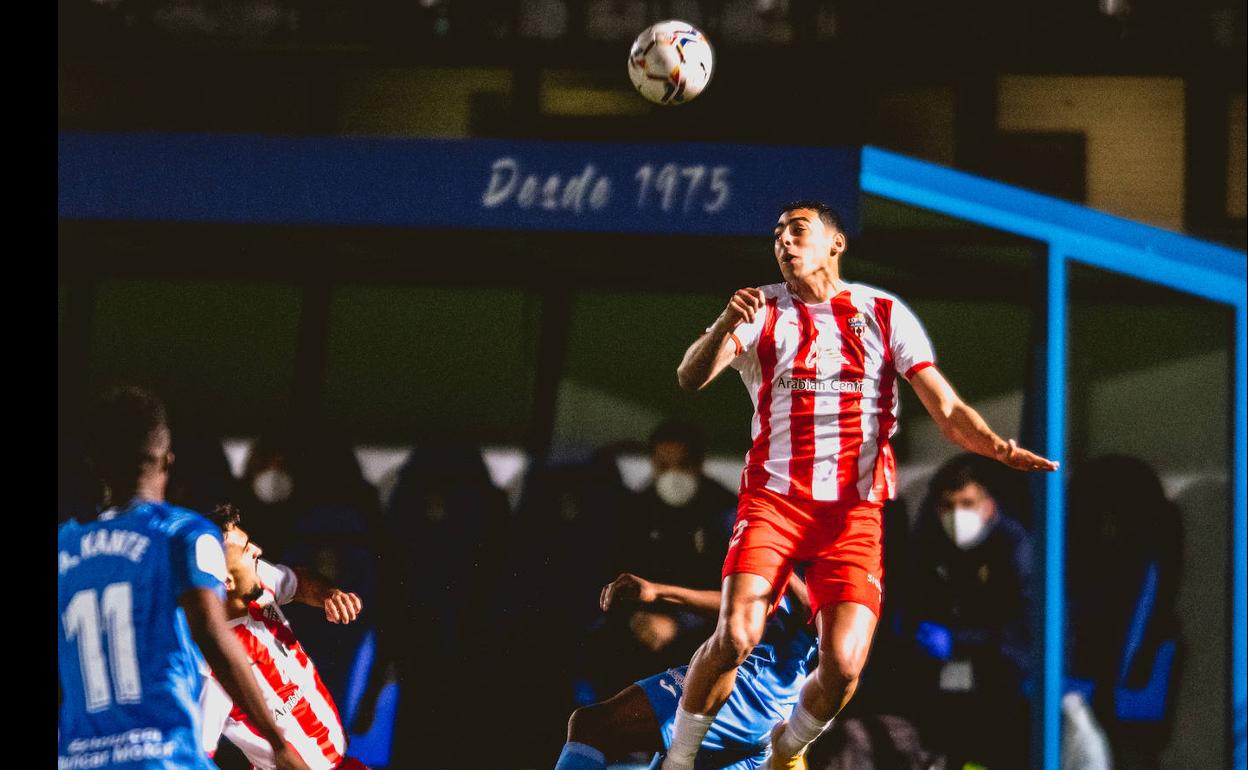 Samú Costa es el jugador de la UDA más amonestado en lo que va de temporada, con 11 tarjetas amarillas.