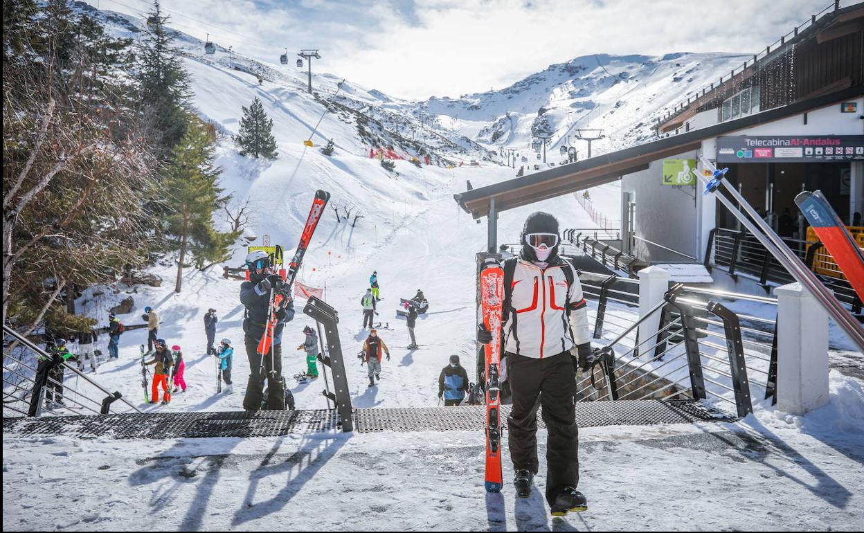 Pradollano en una imagen del pasado mes de enero. 