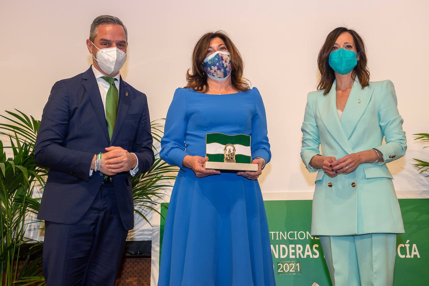 Fotos: Entrega de Banderas de Andalucía en Jaén