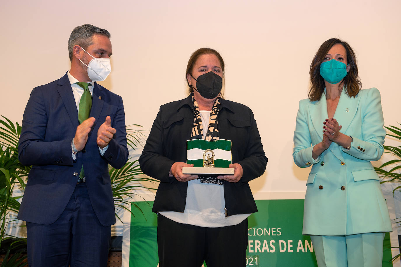 Fotos: Entrega de Banderas de Andalucía en Jaén