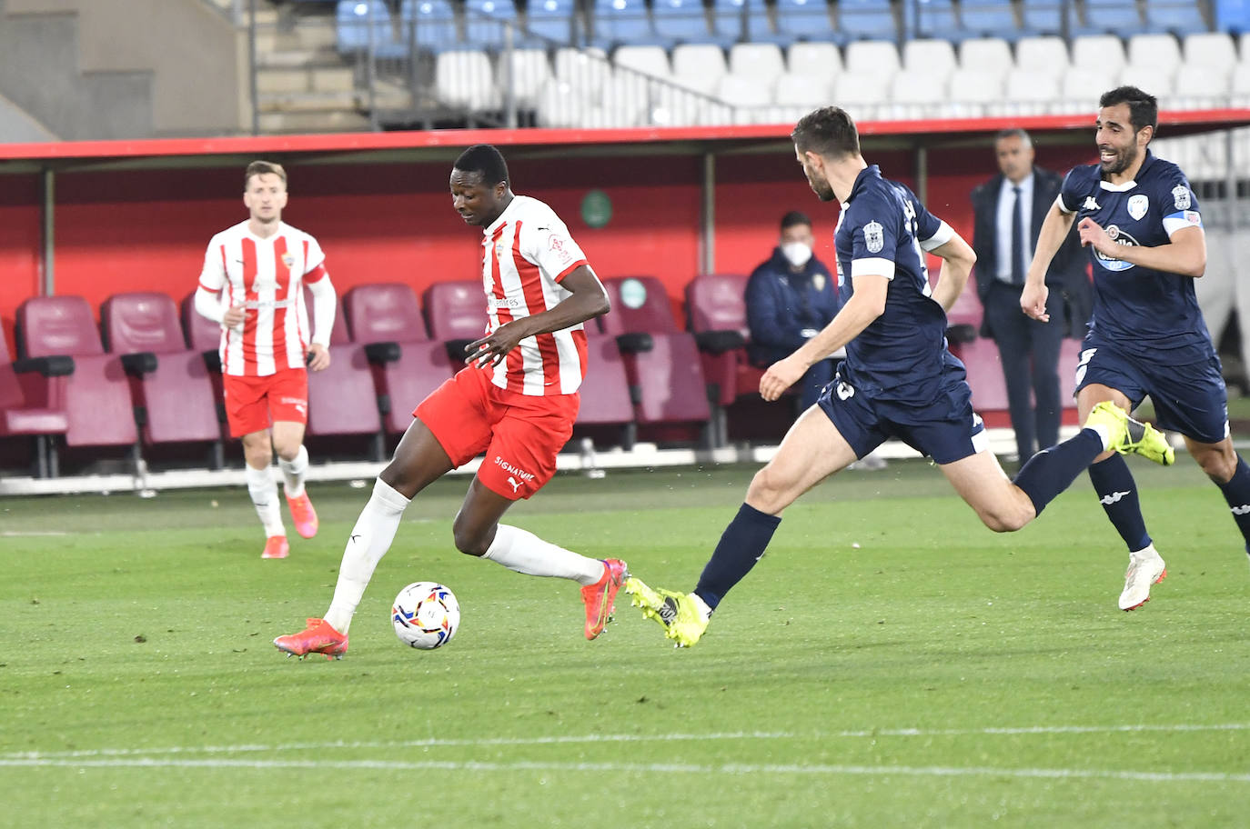 Fotos: Las mejores imágenes del Almería-Lugo