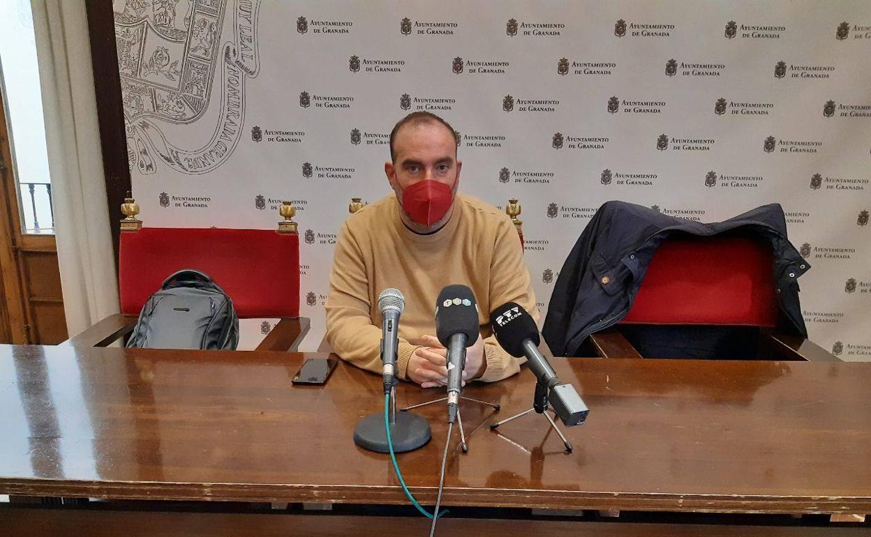 Francisco Puentedura, edil de Podemos-IU.