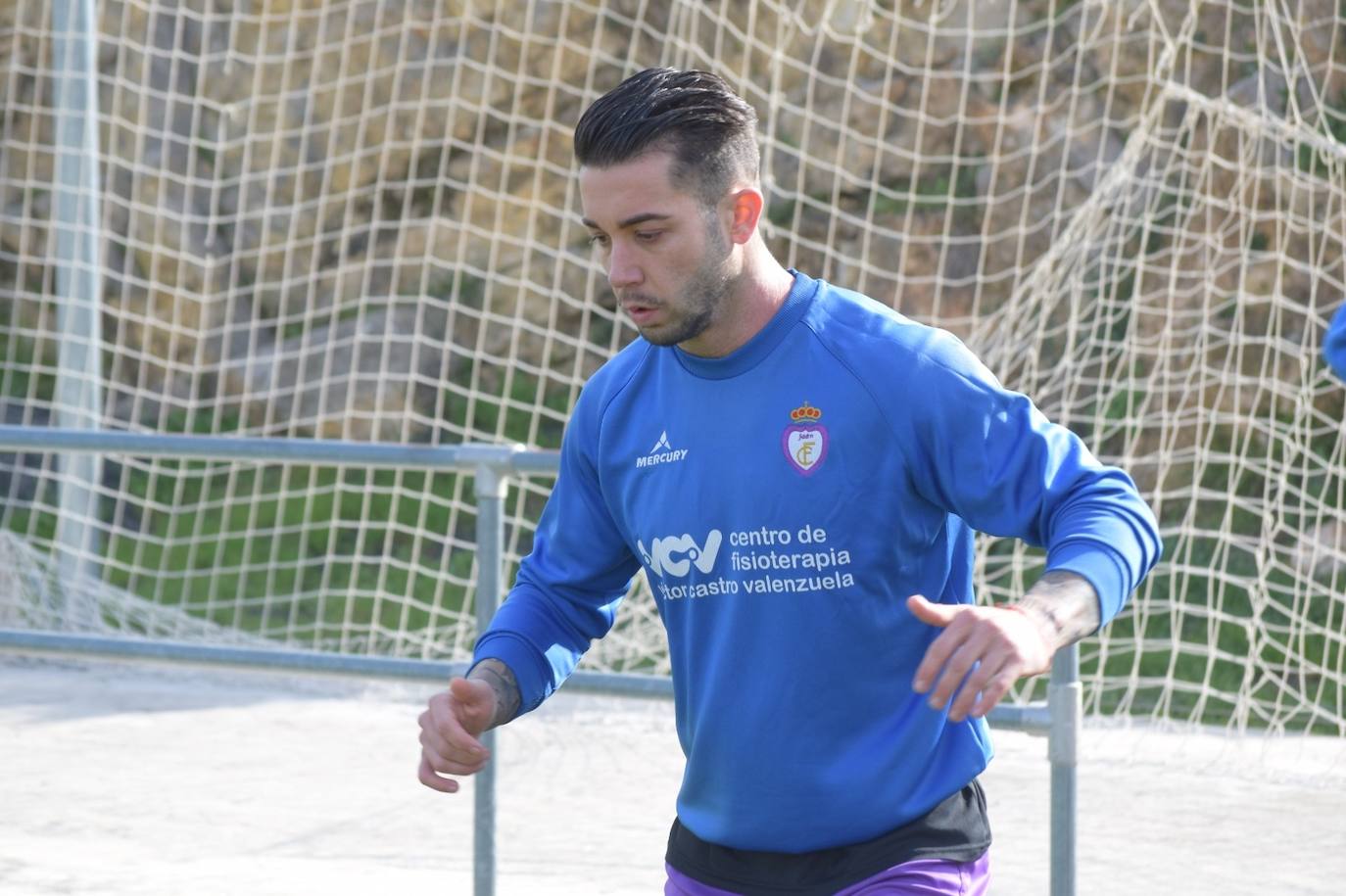 Sergio Albiol durante un entrenamiento.