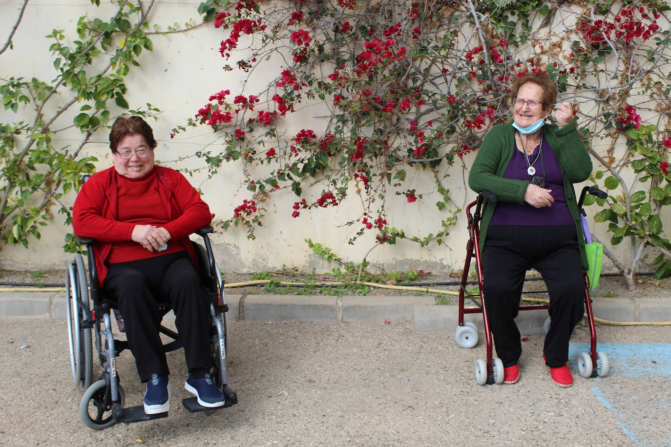 Una de las residencias de mayores de la provincia almeriense. 