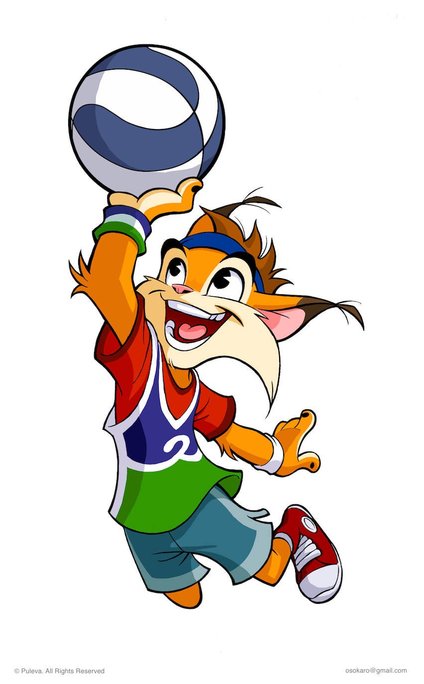 Fotos: Diseños de personajes de Óscar J. Vargas