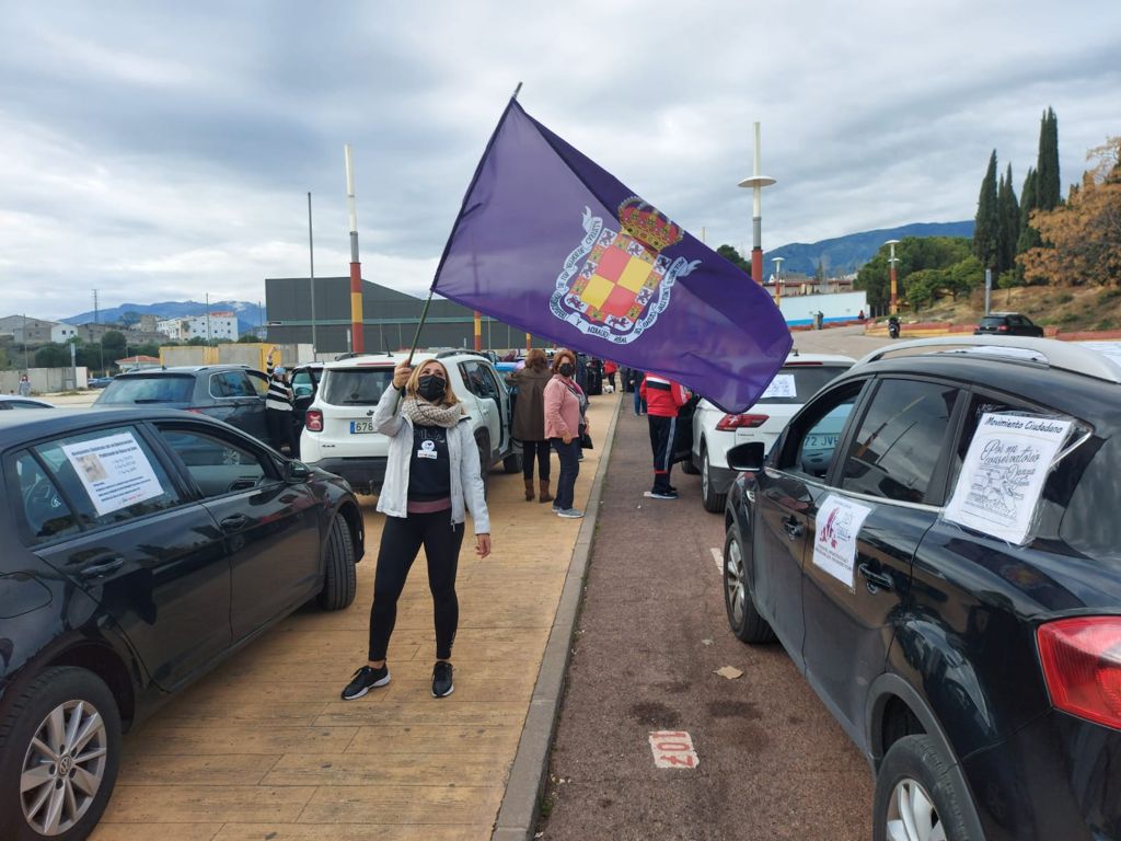 Las plataformas de la provincia convocantes expresan su malestar al no dejarles parar en Santa Elena, lo que habría cortado el tráfico en la A-4