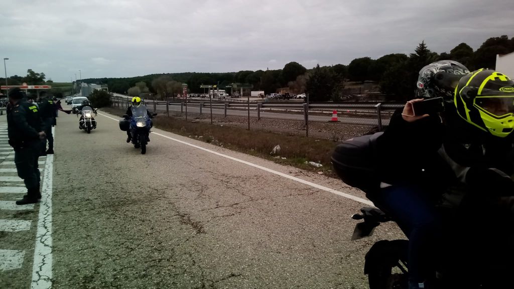 Las plataformas de la provincia convocantes expresan su malestar al no dejarles parar en Santa Elena, lo que habría cortado el tráfico en la A-4