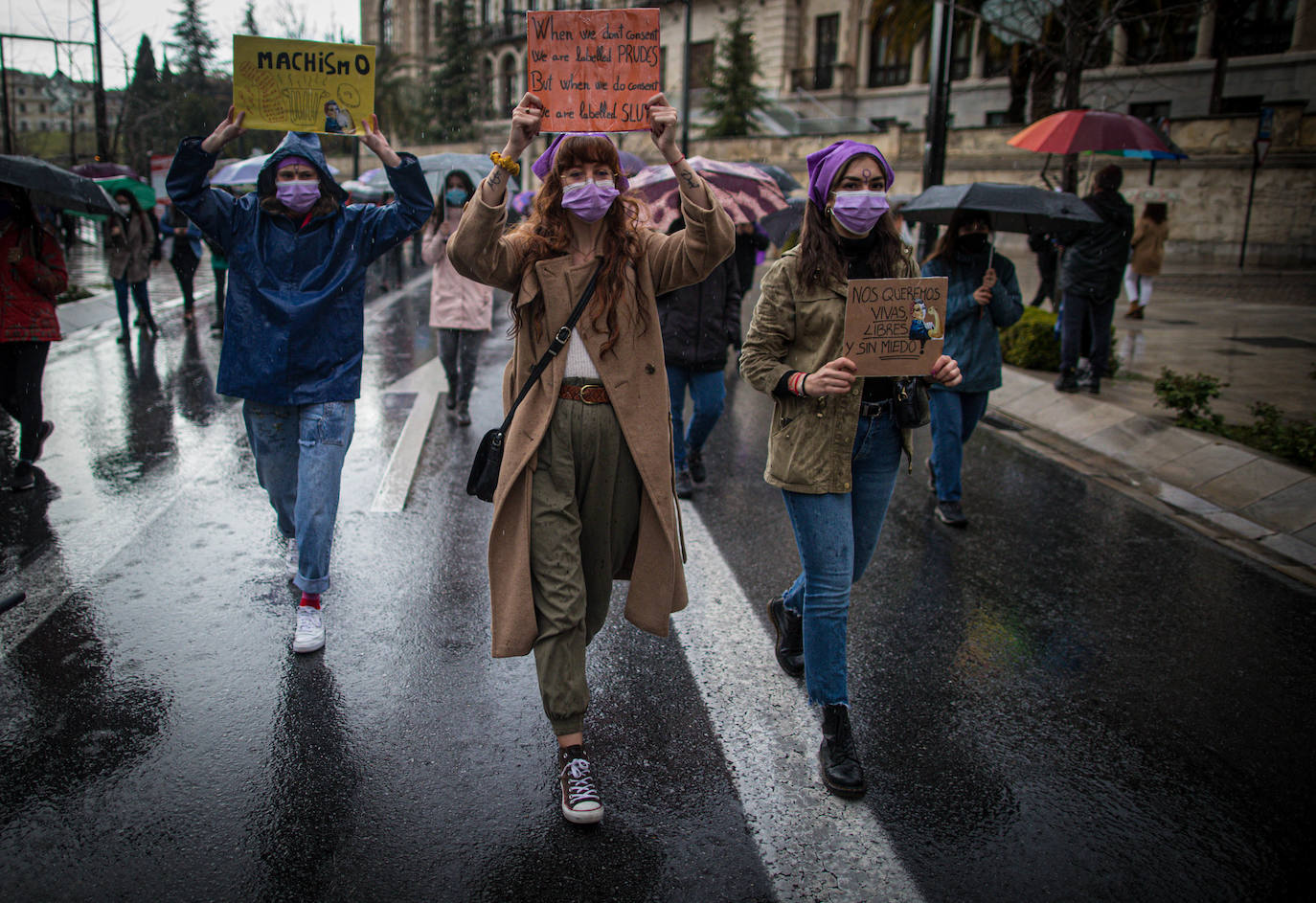 Concentración en Granada y Motril por el Día Internacional de la Mujer