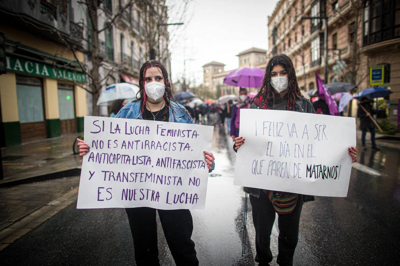 Concentración en Granada y Motril por el Día Internacional de la Mujer