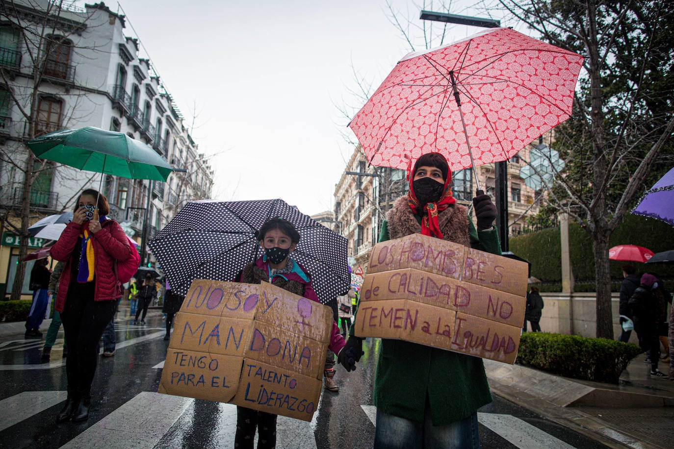 Concentración en Granada y Motril por el Día Internacional de la Mujer