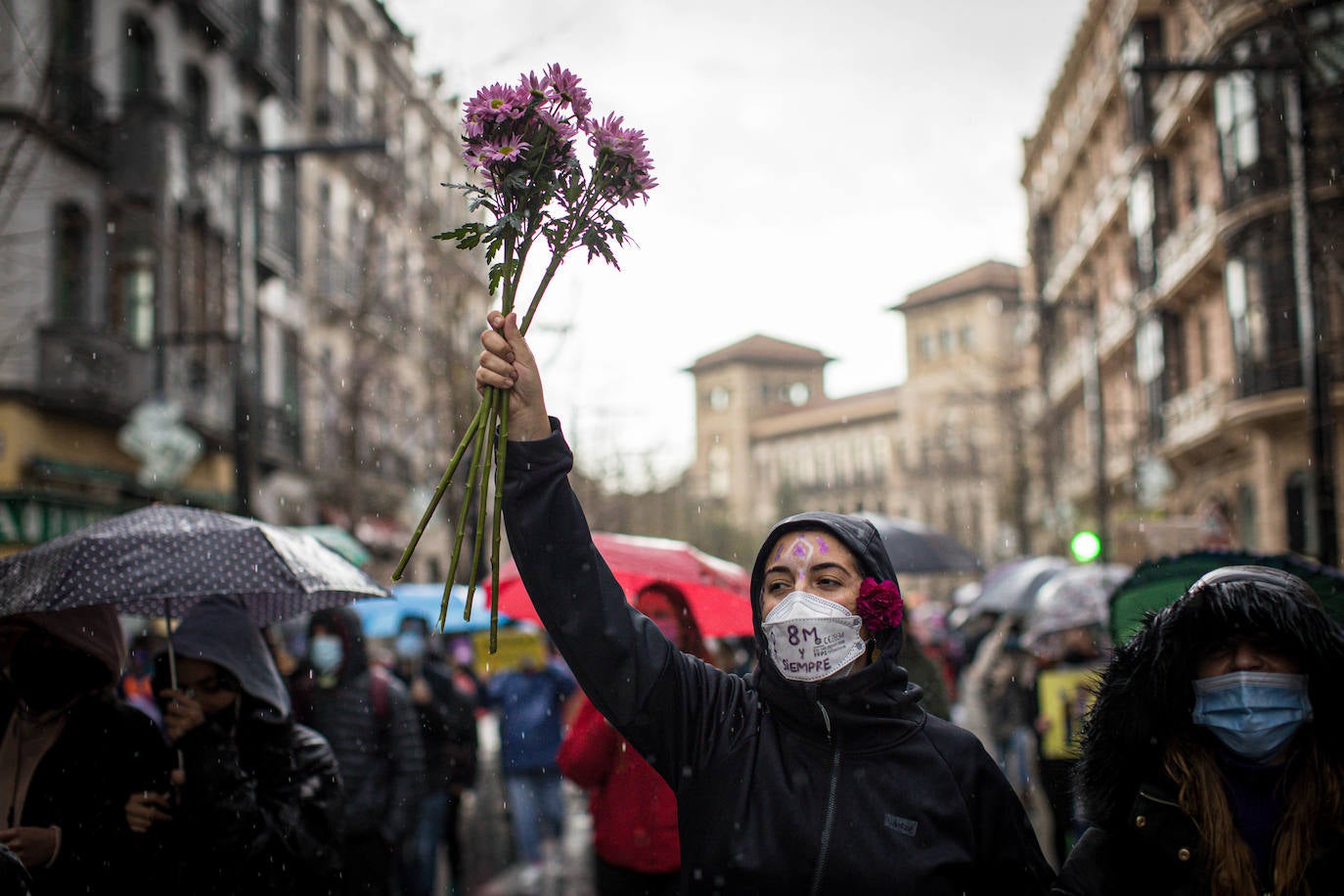 Concentración en Granada y Motril por el Día Internacional de la Mujer