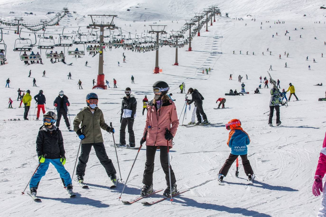 La ocupación hotelera en la estación de esquí se queda bajo mínimos entre semana en un 15% y el sábado y el domingo llega hasta un 30%