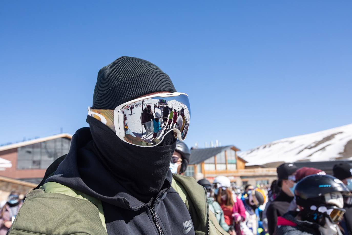 La ocupación hotelera en la estación de esquí se queda bajo mínimos entre semana en un 15% y el sábado y el domingo llega hasta un 30%