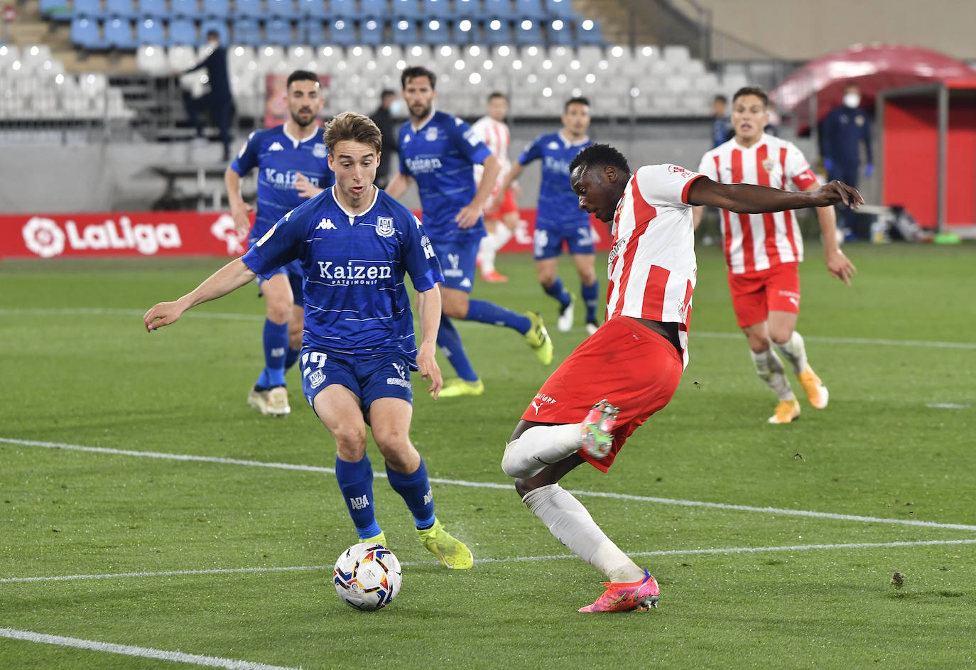 Fotos: Las mejores imágenes del UD Almería-Alcorcón