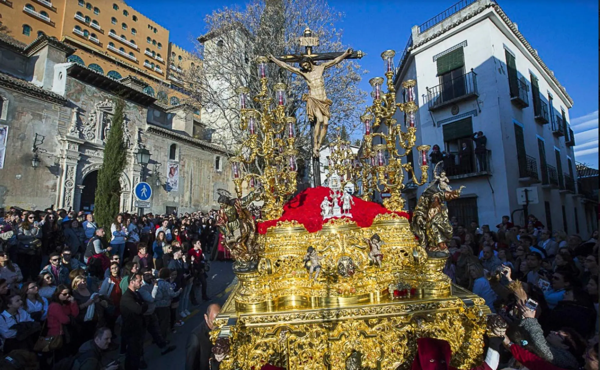 Horario e Itinerario en la Procesión Extraordinaria del Stmo Cristo de los Favores. Procesión Magna de Granada 14 de Octubre del 2023