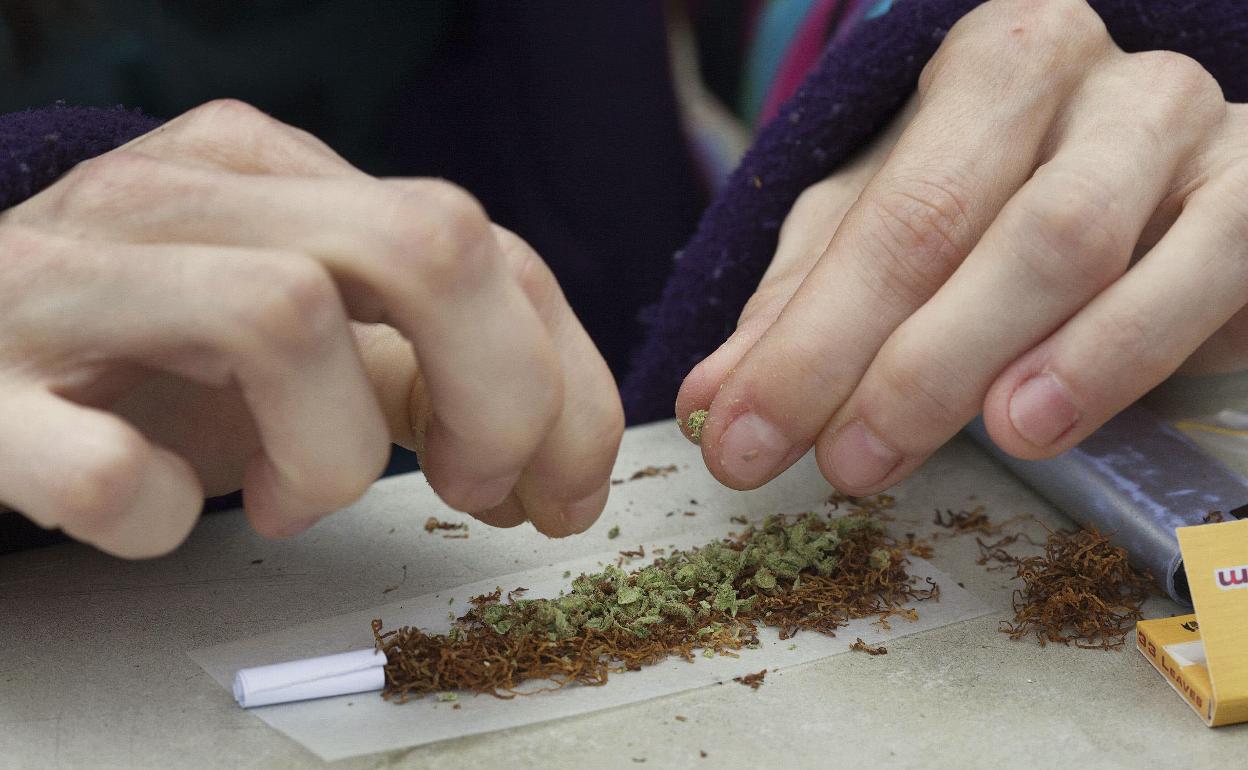 La mayoría de las multas son por fumar marihuana en la calle.