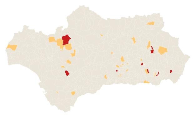 Consulta las restricciones que habrá desde el viernes en los 778 municipios de Andalucía