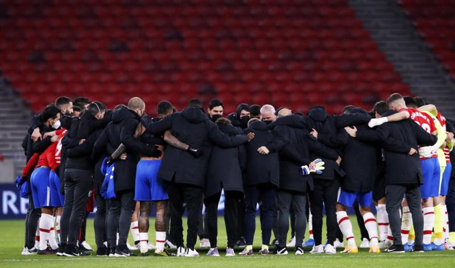 Fotos: Las mejores del Molde-Granada en el estadio Puskas de Budapest