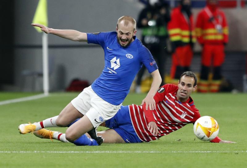 Fotos: Las mejores del Molde-Granada en el estadio Puskas de Budapest