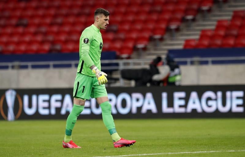 Fotos: Las mejores del Molde-Granada en el estadio Puskas de Budapest