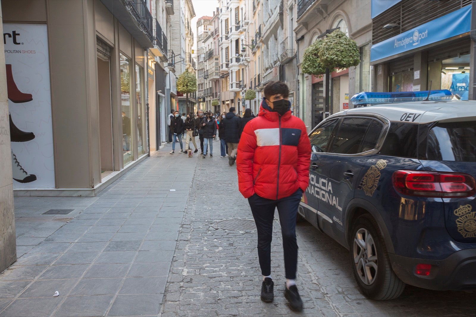 Las calles del centro, muy concurridas con los nuevos horarios comerciales y de hostelería.