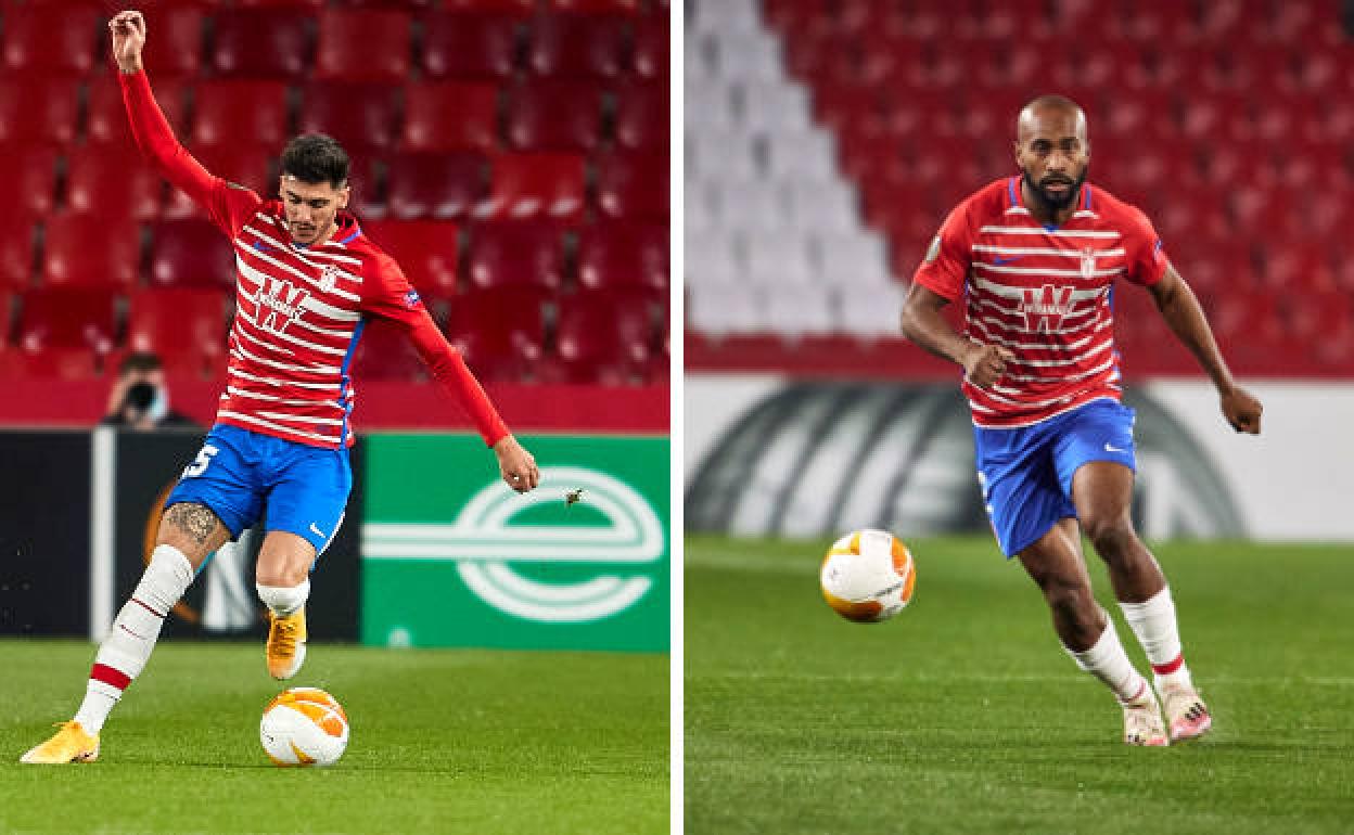 Carlos Neva y Dimitri Foulquier. 