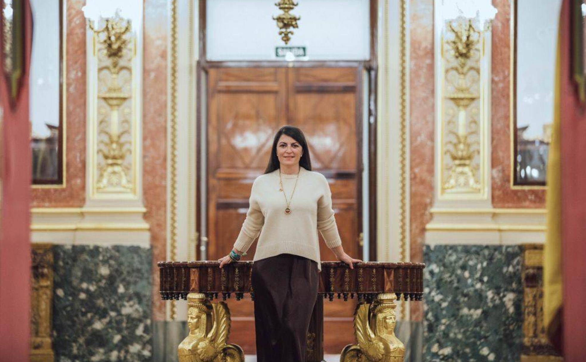 Macarena Olona en el Congreso.