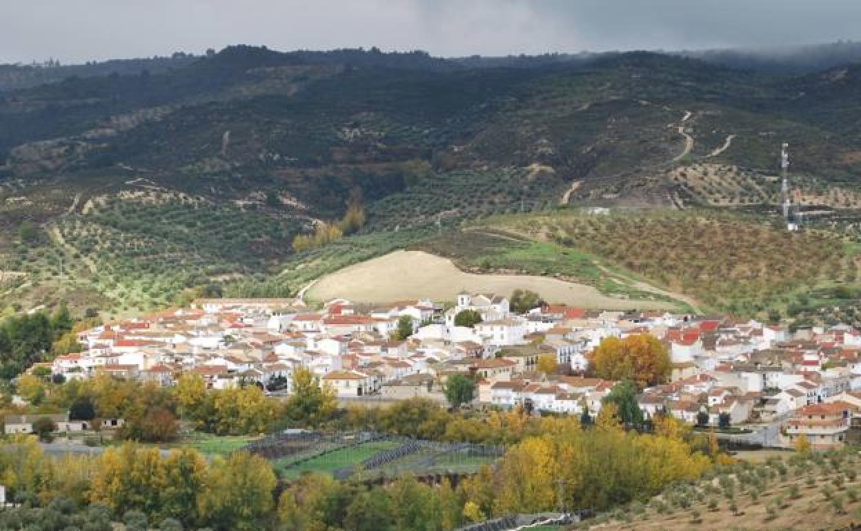Vista de Arenas el Rey, con 653 empadronados.