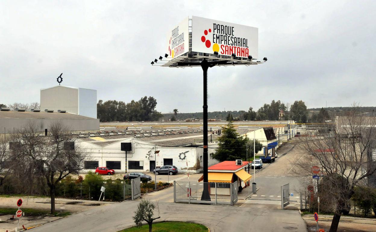 Vista del Parque Empresarial de Santana. 