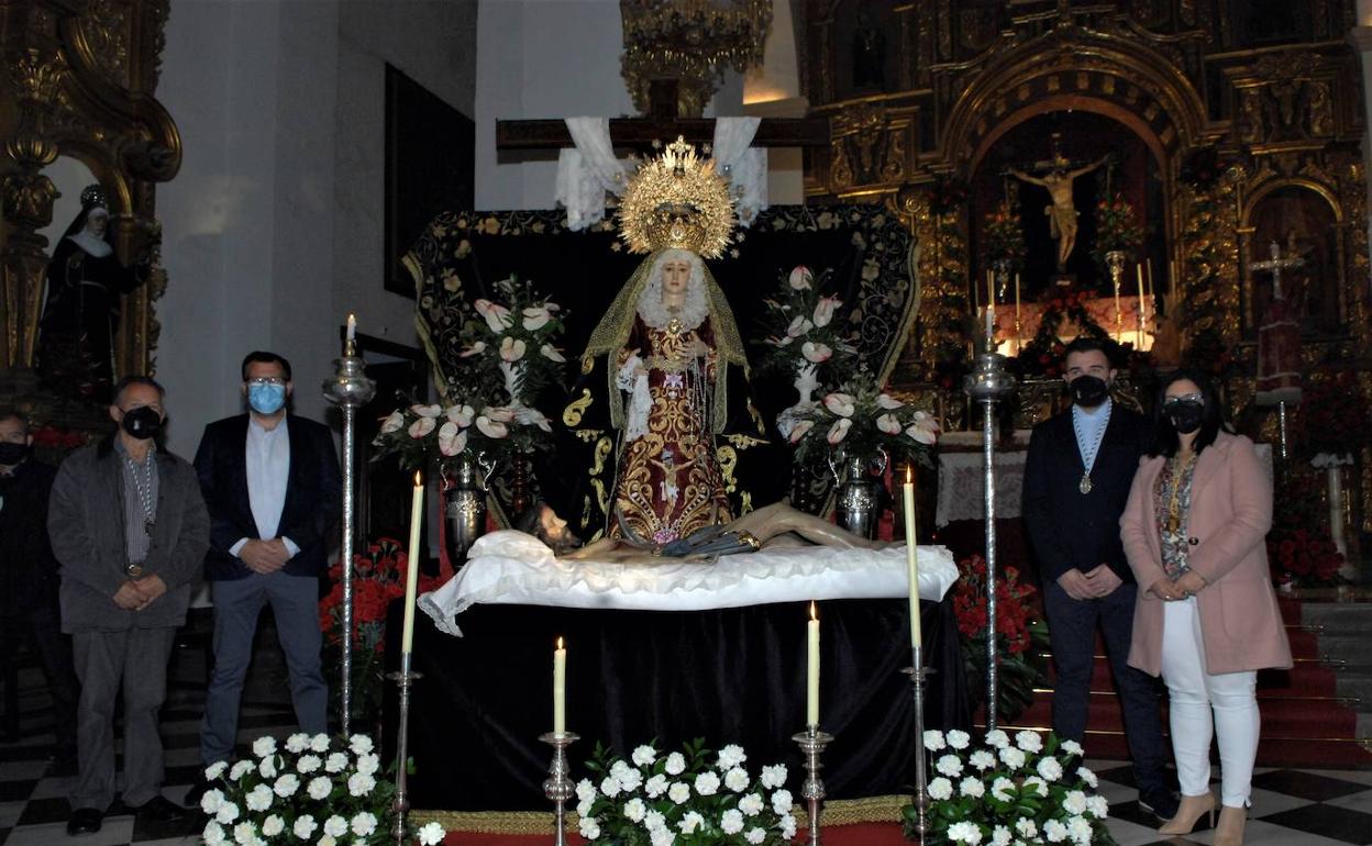 La parroquia de Órgiva celebra un triduo en honor a Nuestra Señora de los Dolores y el Santo Sepulcro