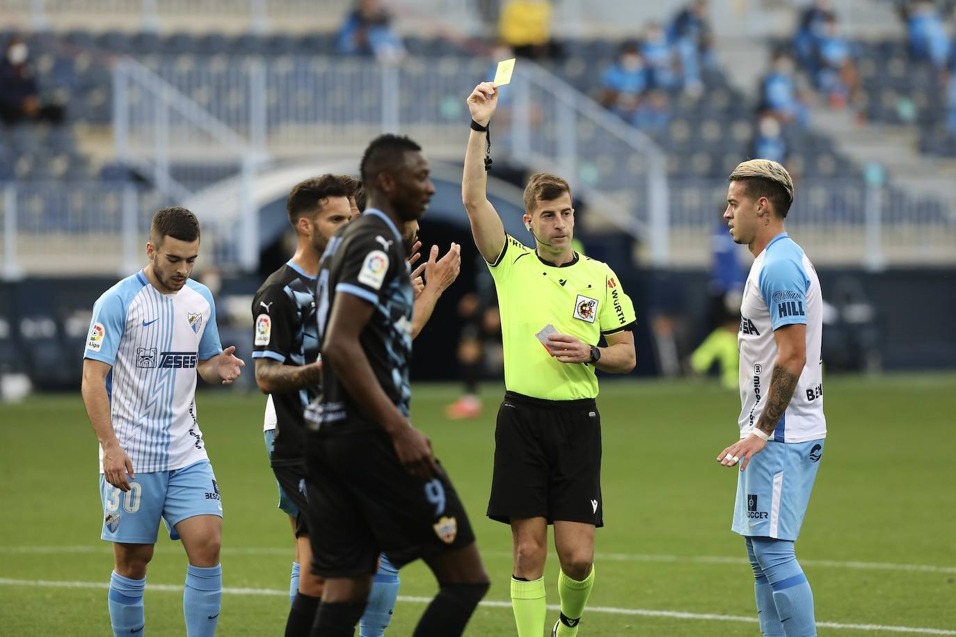 Fotos: Las mejores imágenes del triunfo del Almería en Málaga