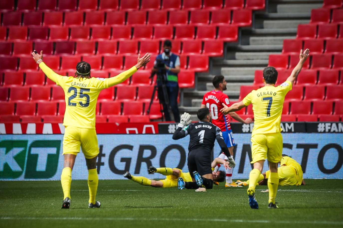 Fotos: Las mejores imágenes del Granada - Villarreal