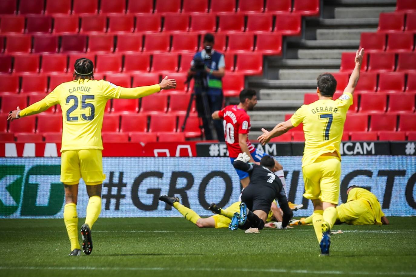 Fotos: Las mejores imágenes del Granada - Villarreal