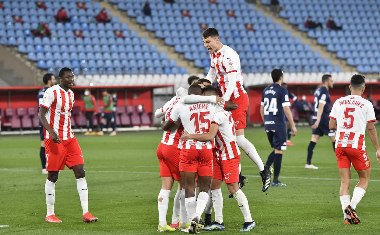 Los 60 puntos de la UDAlmería son la segunda mejor puntuación de un tercero en los últimos once campeonatos. 