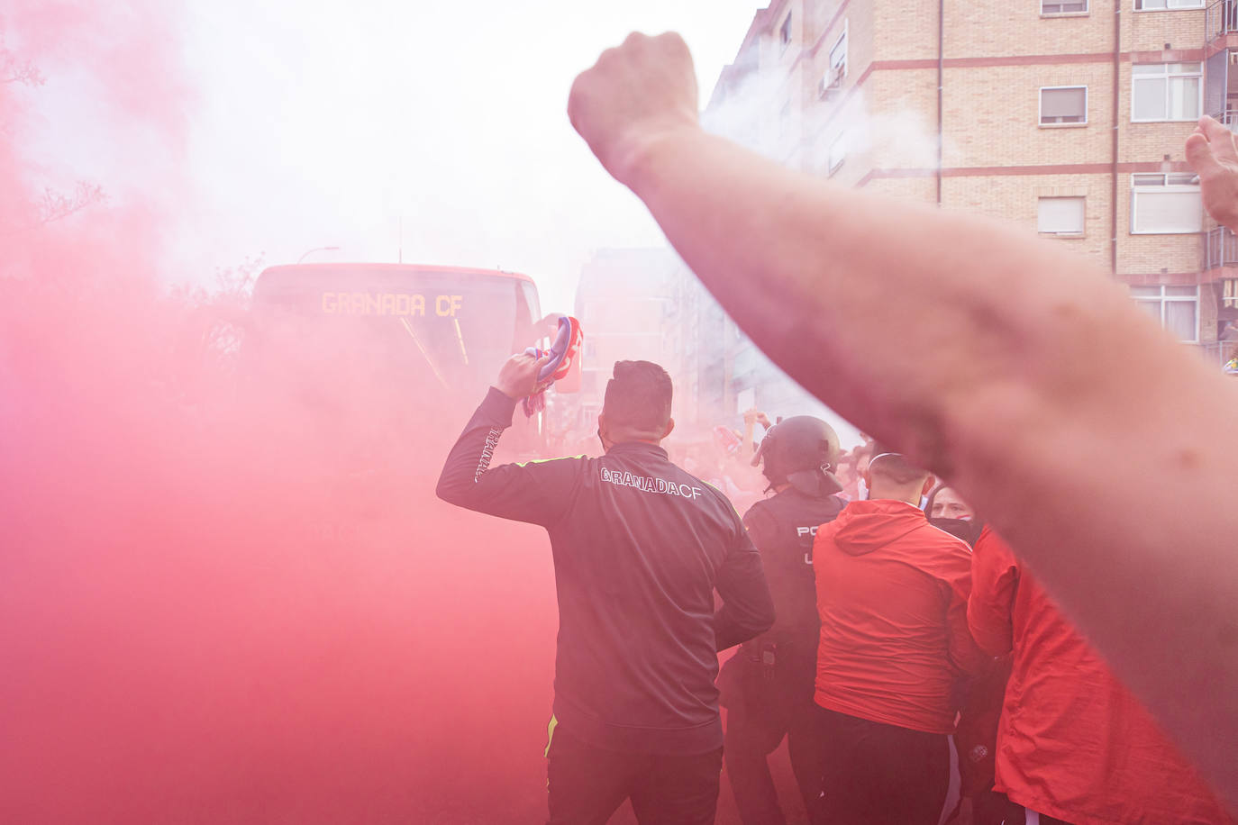 Fotos: El ambiente previo al Granada-Manchester United en el Nuevo Los Cármenes