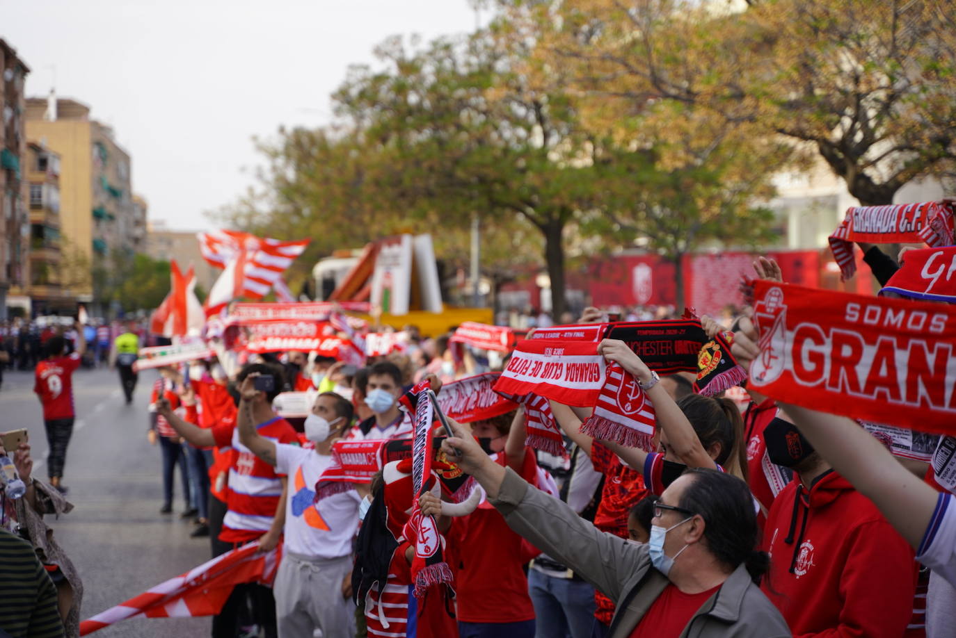 Fotos: El ambiente previo al Granada-Manchester United en el Nuevo Los Cármenes