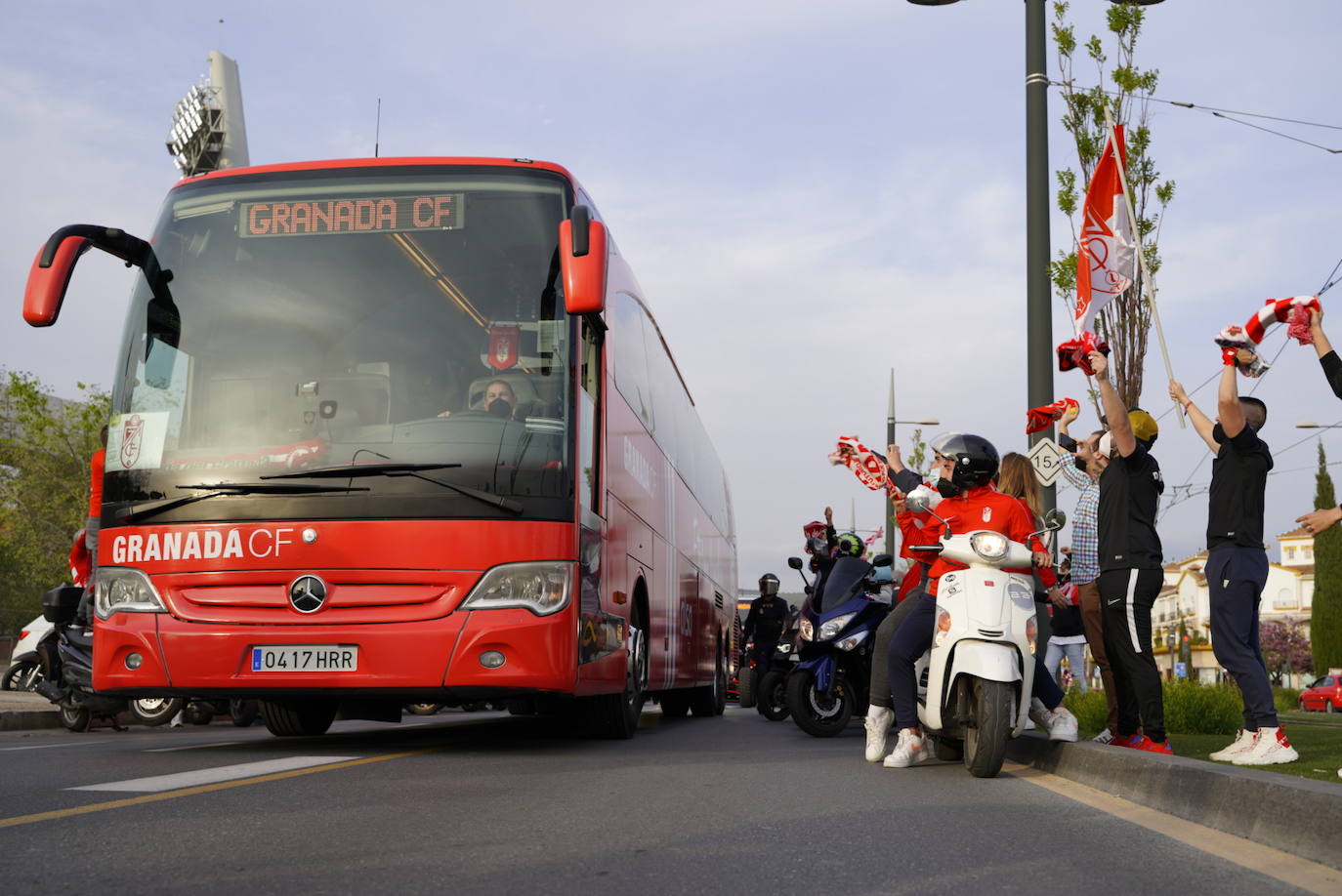 Fotos: El ambiente previo al Granada-Manchester United en el Nuevo Los Cármenes